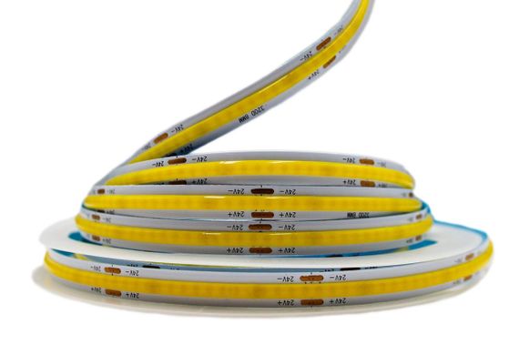Світлодіодна LED стрічка PROLUM 24V СОВ 320 LED IP20 Series S Білий 5500-6000К