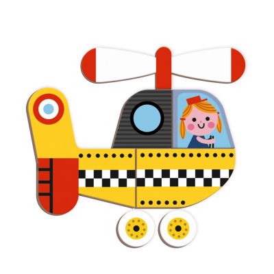 Развивающая игрушка Janod Магнитная книга Транспорт (J02715) | Зображення 2