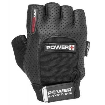Перчатки для фитнеса Power System Power Plus PS-2500 Black M (PS-2500_M_Black) | Зображення 2