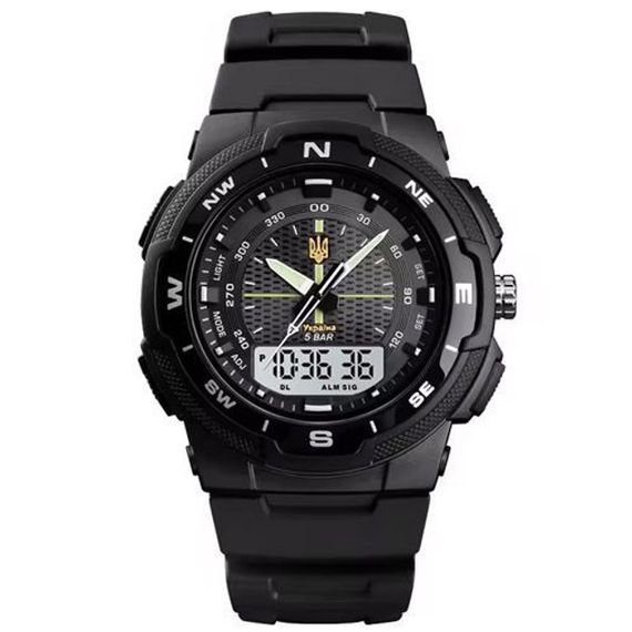Військові тактичні годинники SKMEI 4541/1454BKWT, Оригінальні чоловічі годинники для походів GI-69 | Зображення 3
