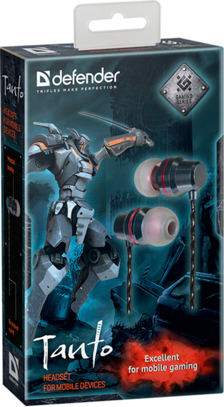 Навушники Defender Tanto Black-Grey (64451) | Зображення 1