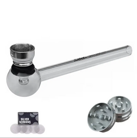 Набор 2в1 Стеклянная Трубка + Крешер