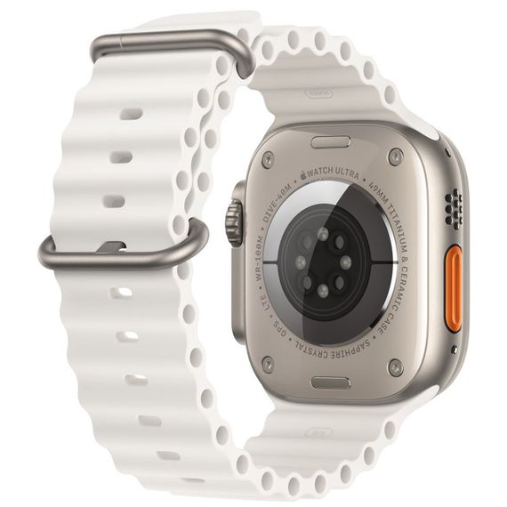 Ремінець Ocean Band для Apple Watch 42(ser.1-3)/44/45/46/49mm Білий / White | Зображення 2