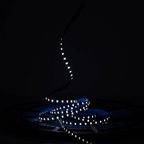 Світлодіодна LED стрічка PROLUM™ 12V IP20 2835\120 6ММ 50M S-TYPE Series "S" Білий (5500-6000К) | Зображення 1