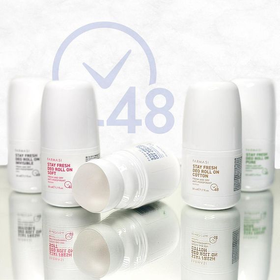 Жіночий роликовий антиперспірант Farmasi Cotton 50 мл | Зображення 3