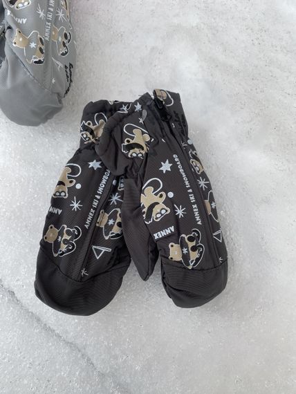 Дитячі рукавички болоньєві на замочку 2-4 роки | Зображення 2