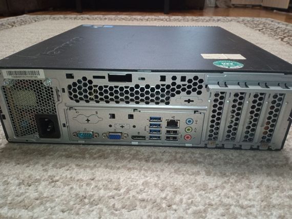 ПК Б-клас Lenovo ThinkCentre M82 SFF / Intel Core i5-3470 (4 ядра по 3.2 - 3.6 GHz) / 8 GB DDR3 / 500 GB HDD / Intel HD Graphics 2500 / DVD-RW б/в | Зображення 2
