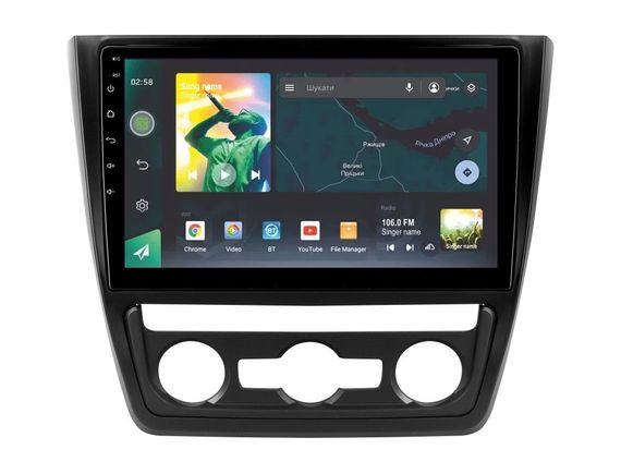 Штатна магнітола Sigma X10232 2+32 Gb Skoda Yeti 5L 2009-2014 10"