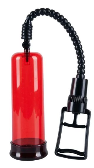 ПОМПА ВОЗДУШНЫЙ КОНТРОЛЬ (красная) Sex Aura | Зображення 1