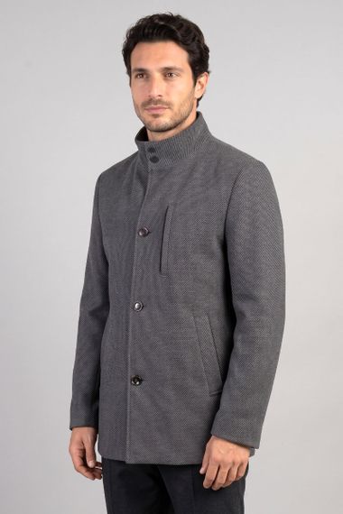 Чоловіче Пальто Sun`s House  розмір: 54 Сірий (арт. AP-22512-KD2-dark-grey) | Зображення 1