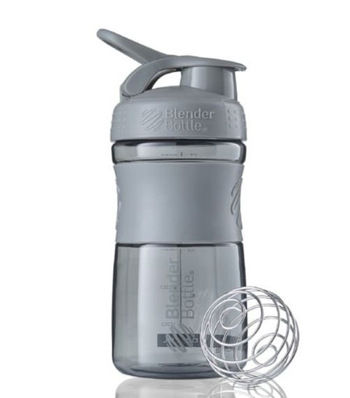 Спортивний шейкер (пляшка) BlenderBottle SportMixer Flip 20oz/590ml Grey | Зображення 2