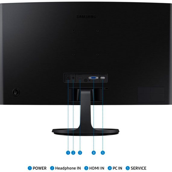 Монітор Samsung LS24D360GAIXCI | Зображення 4