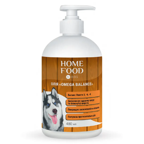 Масло Home Food для собак «Omega Balance» 480 мл*2шт