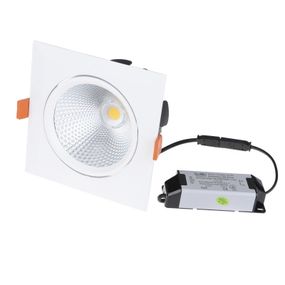 Светильник потолочный LED врезной  LED-41/20W COB WW DL
