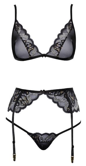 Мереживний комплект Kissable Suspender L/XL | Зображення 2
