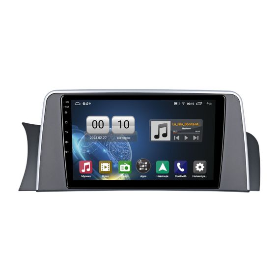 Штатна магнітола серії QIV Q1 під BMW X3 2011-2016 (W1) 9 дюймів