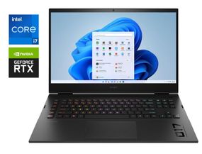 Ігровий ноутбук Б-клас HP Omen 17-cm2047nr / 17.3" (2560x1440) IPS / Intel Core i7-13700HX (16 (24) ядер по 2.1 - 5.0 GHz) / 16 GB DDR5 / 240 GB SSD / nVidia GeForce RTX 4070, 8 GB GDDR6, 128-bit / WebCam б/в