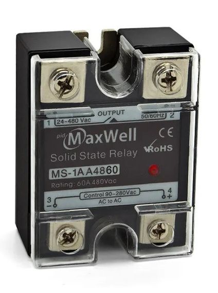 Твердотельне реле нормально розімкнене 10 - 100А Maxwell DC - DC 10 А