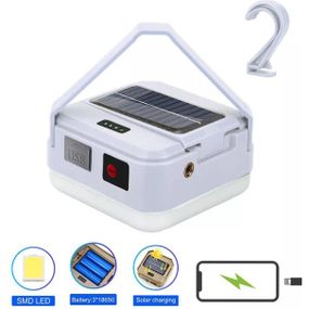 Фонарь кемпинговый DP-K7-100 солнечная панель Power Bank VT-83