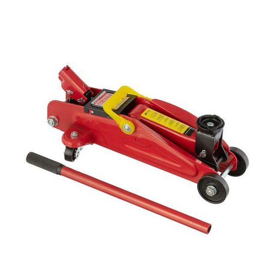 Домкрат гідравлічний підкатний 2 т, висота підйому 135-345 мм, в кейсі INTERTOOL GT0103 | Зображення 5