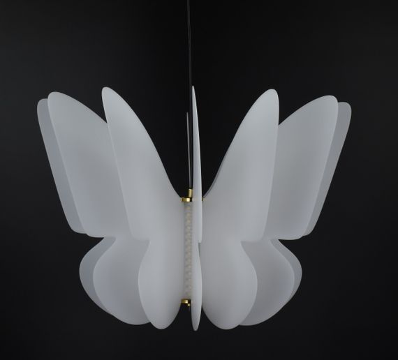 Люстра світлодіодна підвісна LED світильник для квартири на стелю лед 27086 Чорний 30-150х40х40 см. | Зображення 3