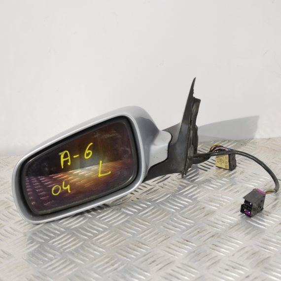 Дзеркало ліве Audi A6 C5 1997-2004 електричне 8+7 pin Дзеркало ліве Ауді а6 ц5 30991