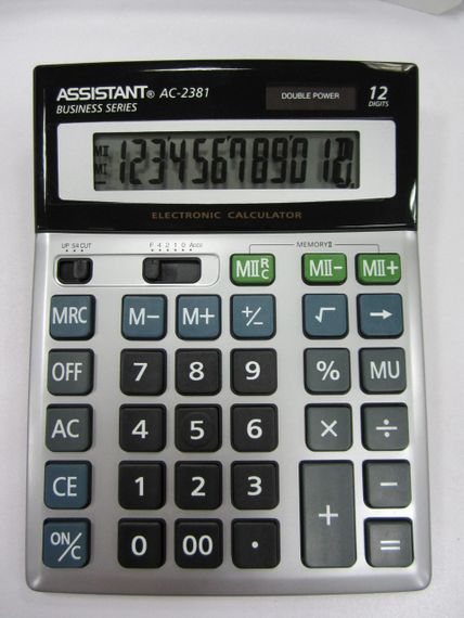 Калькулятор ASSISTANT АС-2381   12 розрядів