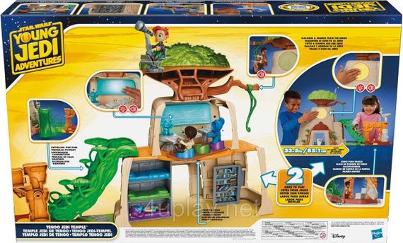 Ігровий набір Hasbro Star Wars Young Jedi Adventures Tenoo Temple Зоряні війни Храм Тено | Зображення 4
