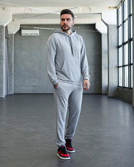 Костюм БЛ весна сірий S XL | Зображення 1