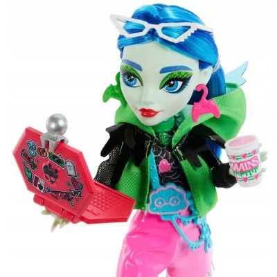 Кукла Monster High Неоновые и бомбезные Ужас-секреты Гулии (HNF81) | Зображення 2