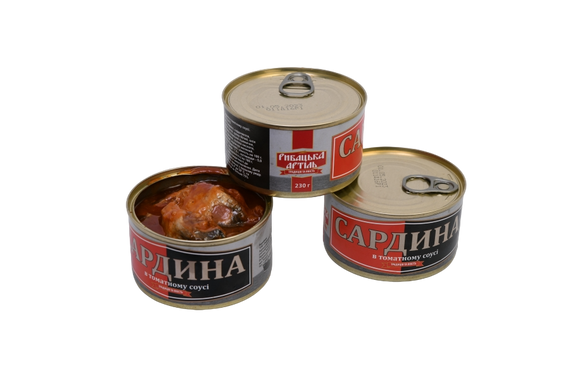 Сардина в томатном соусе Рыбацкая Артель 230 г | Зображення 2