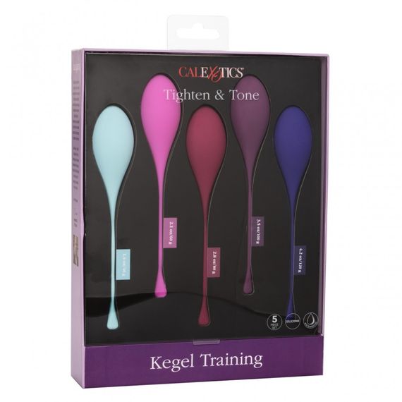Набір вагінальних кульок California Exotics Kegel Training 5-Piece Set | Зображення 2