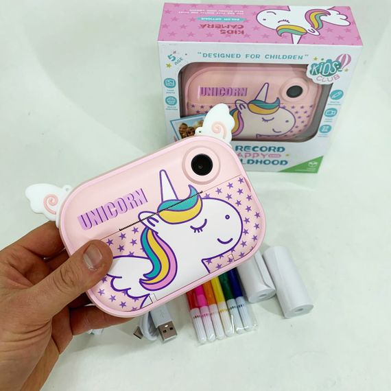 Дитяча цифрова камера з моментальним друком YT008 PINK | Зображення 7