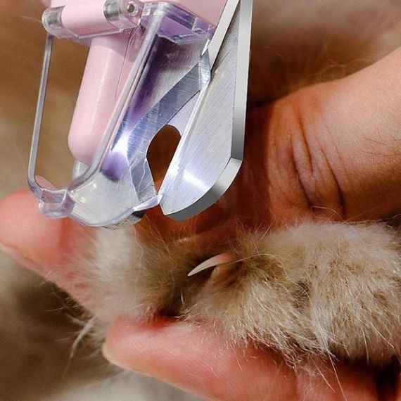 Триммер-пилка для когтей животных NAIL CUTTER Розовый