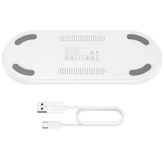 БЗП BOROFONE BQ19 3in1 Білий | Зображення 2