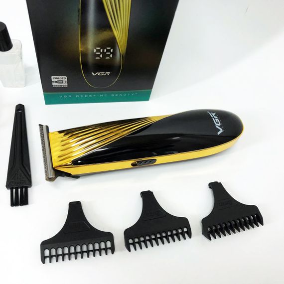 Электрическая машинка для стрижки с насадками VGR V-959, Машинка для стрижки мужская SZ-10 | Зображення 1