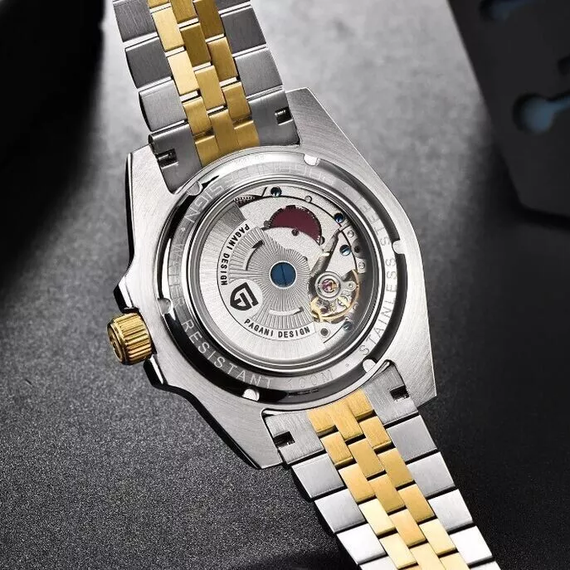 Чоловічий годинник Pagani Design PD-1662 Silver-Gold | Зображення 5