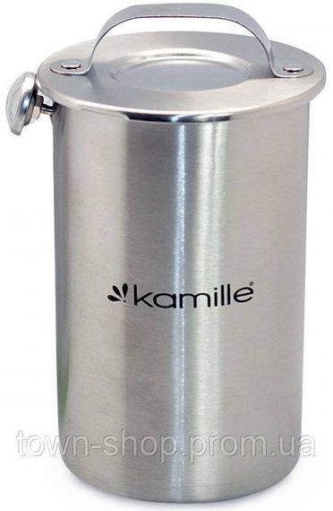 Ветчинница Kamille (шинковар) Ø12х20см, 1.5л с термометром KM-6506 | Зображення 1