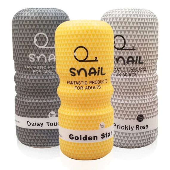 ТОП Мастурбатор чоловічий Snail чорний | Зображення 5