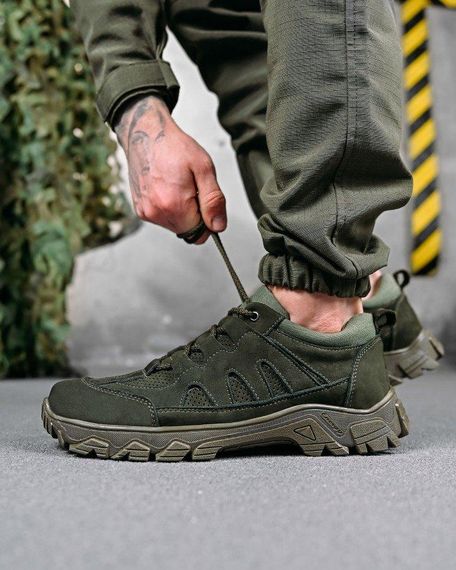 Літні тактичні кросівки canyon зелений ДЛ7314