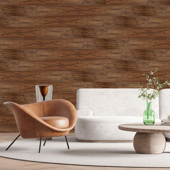 Самоклеюча вінілова плитка Темне дерево, ціна за 1 шт. (СВП-004) Матова SW-00000222 | Зображення 5