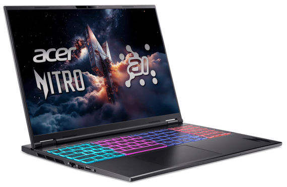 Ноутбук Acer Nitro 16S AN16S-61-R0FB (NH.QZWEU.002) Obsidian Black | Зображення 1