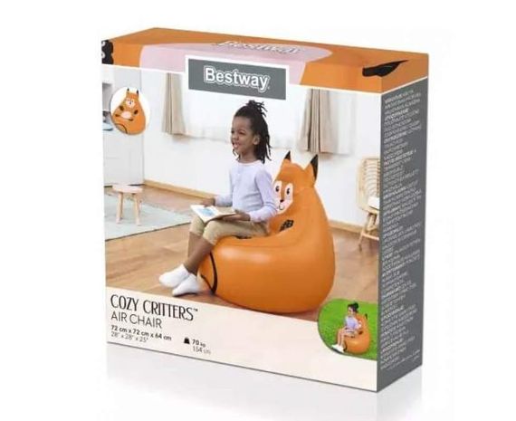 Надувне крісло Bestway 75116, «Лисиця», 72 х 72 х 72 см | Зображення 3