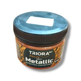 Декоративна акрилова емаль ТМ «ТRІОRА» 0,1 КГ 922 Бронза