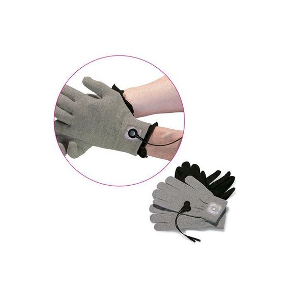 Рукавички для електростимуляції Mystim Magic Gloves, дуже ніжний вплив Sex Aura | Зображення 1