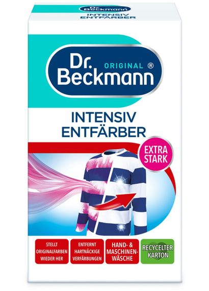 Порошок для обесцвечивания и восстановления тканей Dr. Beckmann Intensiv Entfarber 200 г