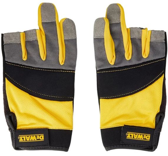 Рукавички універсальні DeWalt частково відкриті DeWALT (DPG214L)