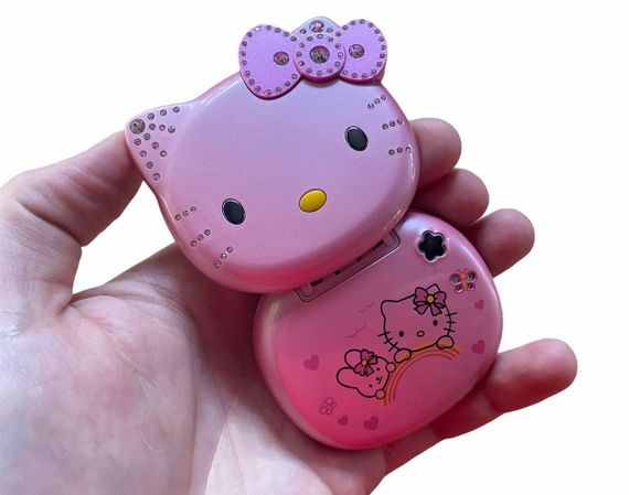 Дитячий мінімобільний Телефон HELLO KITTY (РОЗОВИЙ) | Зображення 5