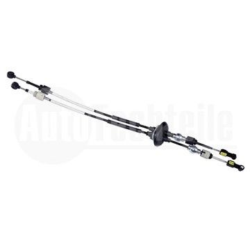 Трос кулисы Citroen Berlingo/Peugeot Partner 1.6HDI 08- L/R (1030/1010mm), AutoTechteile, 506 0313, 506 0313