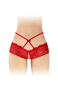 Трусики с вырезом Fashion Secret Celia Красный One Size